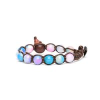 Bracciale Tamashii Jade blooms in Pietre dure BHS900-319 - BHS900-319